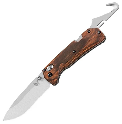 Benchmade Grizzly Creek Folding Knife AXIS Lock Dymondwood [3.50" Satin S30V] 15060-2