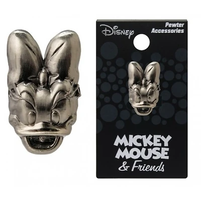 Mickey Mouse Daisy's Head Pewter Lapel Pin