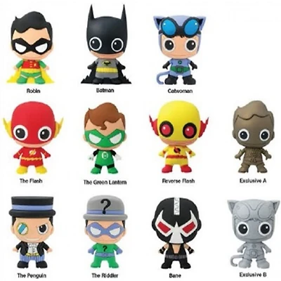 DC comics (Series 2) 3D Foam Bag Clip [1 Random Bag]