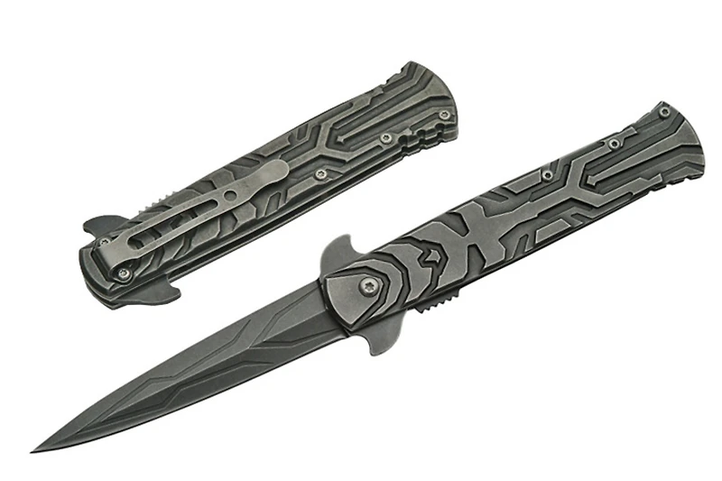 Transform I Stone Wash Spring Assisted Pocket Knife