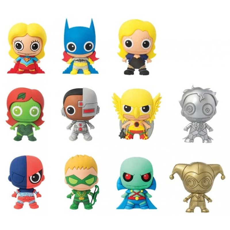 DC Comics (Series 3) 3D Foam Bag Clip [1 Random Bag]