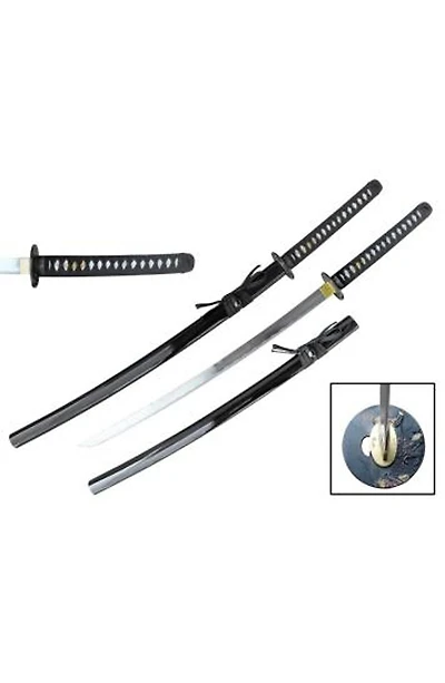 Bk Glossy Warrior Guard Hand Forged Samurai Sword