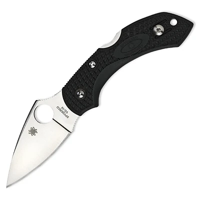 Spyderco Dragonfly 2 Folding Knife Lockback Black FRN [2.25" Satin VG-10] C28PBK2