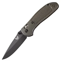 Benchmade Griptilian Pardue Folding Knife AXIS Lock OD Green Nylon Polymer [3.45" Black S30V] 551BKID-S30V