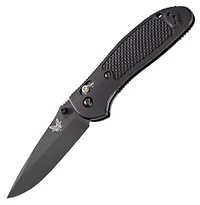 Benchmade Griptilian Pardue Folding Knife AXIS Lock Black Nylon Polymor [3.45" Black S30V] 551BK-S30V