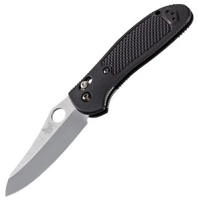 Benchmade Griptilian Pardue Folding Knife AXIS Lock Black Nylon Polymer[3.45" Satin S30V] 550-S30V