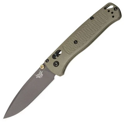 Benchmade Bugout Folding Knife AXIS Lock Nylon Green [3.24" Gray S30V] 535GRY-1