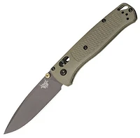 Benchmade Bugout Folding Knife AXIS Lock Nylon Green [3.24" Gray S30V] 535GRY-1