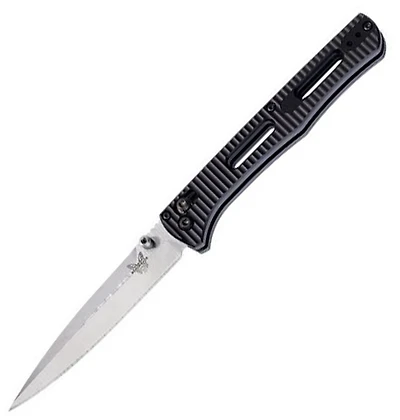 Benchmade Fact Folding Knife AXIS Lock Black Aluminium [3.95" Satin S30V] 417