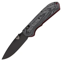 Benchmade Freek Folding Knife AXIS Lock Black G-10 [3.60" Black M4] 560BK-1