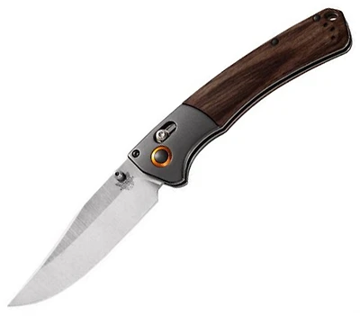 Benchmade Hunt Crooked River Folding Knife AXIS Lock Dymondwood [4.00" Satin S30V] 15080-2