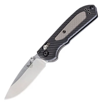 Benchmade Mini Freek Folding Knife AXIS Lock Black Nylon [3.00" Stonewash S30V] 565