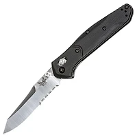Benchmade 940 Osborne Folding Knife AXIS Lock Black G-10 [3.40" Satin S30V] 940S-2