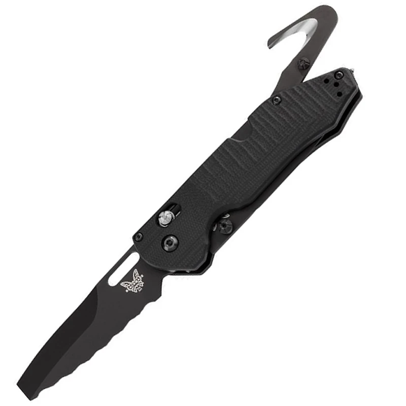 Benchmade Outlast Folding Knife Option Lock Black G-10 [3.59" Black S30V] 365BK