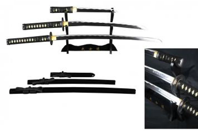 BK Hand Forged 1045 Samurai Sword Set