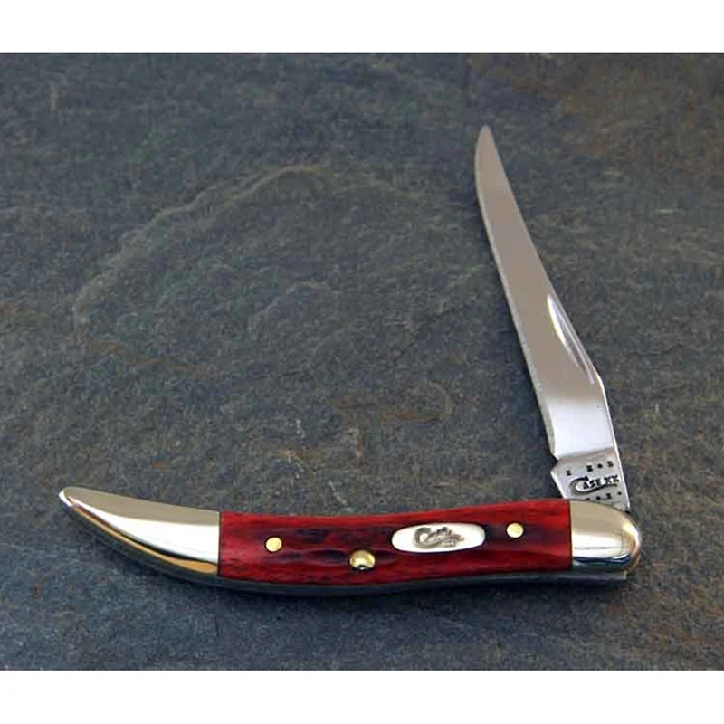 Case - SM TX Toothpick Worn Old Red