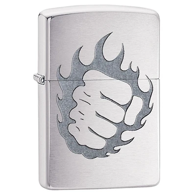 Fist Punch Flame Zippo
