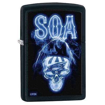 SOA Blue Reaper Zippo
