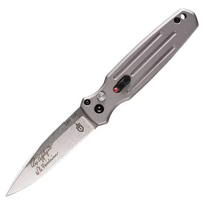 Gerber Covert Automatic Knife Plunge Lock Gray Aluminum [2.80 Stonewash Plain] 30-001395