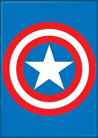 Magnet - Captain America Shield Logo