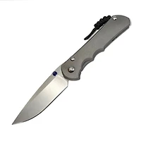 CRK Large Inkosi Pocket Knife [3.60" Stonewash MagnaCut] Drop Point LIN-1000