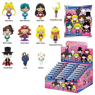 Sailor Moon 3D Foam Bag Clip [1 Random Bag]