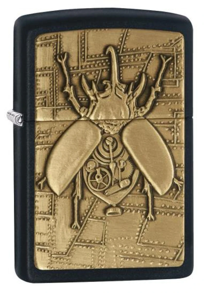 Steampunk Beetle Zippo