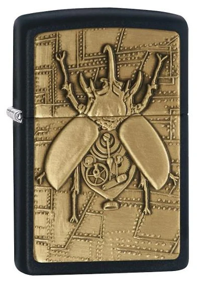 Steampunk Beetle Zippo