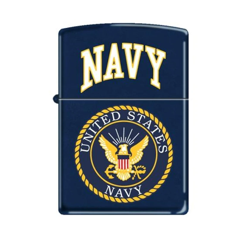Navy Logo Zippo