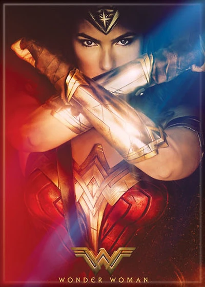 Magnet - Wonder Woman Movie Red