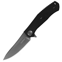 Kershaw Concierge Folding Knife Black G-10 [3.25" Gray 8Cr13MoV] 4020