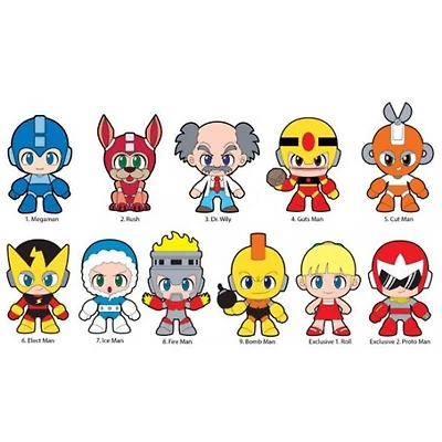 Megan Man 3D Foam Bag Clip [1 Random Bag]