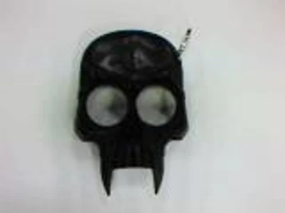 SKULL Self Defense Keychain (BLACK)