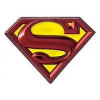 Superman Logo Pewter Color Lapel Pin