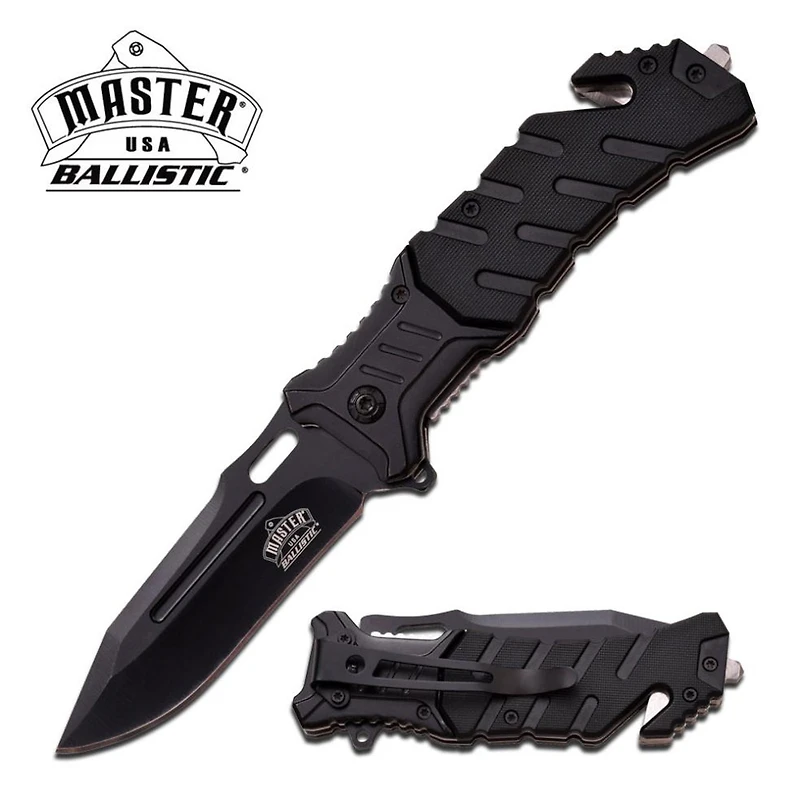 Master Ballistic BK Rescue AO Pocket Knife