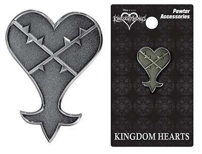 Kingdom Heart (Heartless) Pewter Lapel Pin