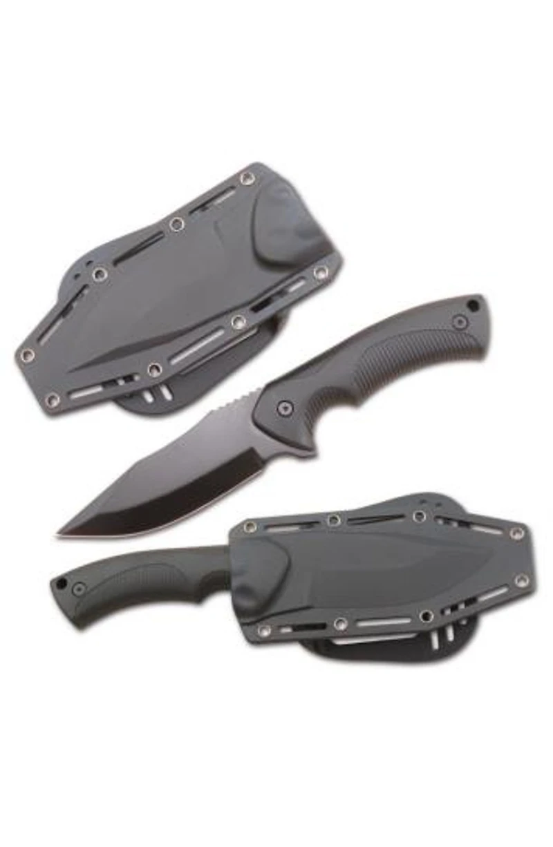 9" S-Tec BK Blade Full Tang Fixed Blade w/ Kydex Sheath