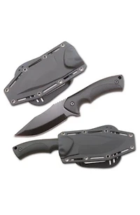 9" S-Tec BK Blade Full Tang Fixed Blade w/ Kydex Sheath