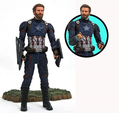 FIGURE MARVEL SELECT - AVENGERS 3 CAPTAIN AMERICA (AF)