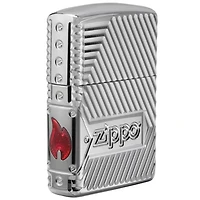 Armor 360 - Bolted 2.0 Multicut Epoxy Inlay Zippo