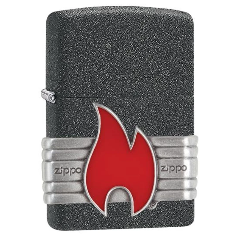 Wrap Around Emblem Zippo