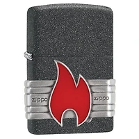 Wrap Around Emblem Zippo