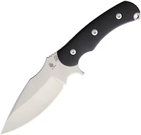 Kizer Super Bad Fixed Blade Knife Black G-10 [4.75" Stonewash VG-10] Drop Point  Ki1017