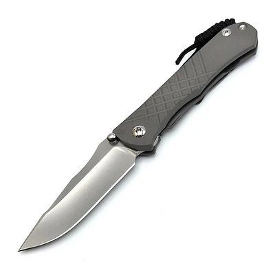 CRK UMNUMZAAN Knife [3.68" Stonewash CPM MagnaCut] Drop Point UMN-1000