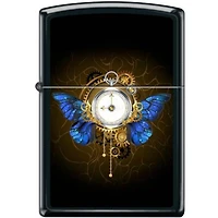 Steampunk Butterfly Zippo