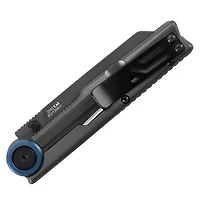 Kershaw Decibel Folding Knife Gray Stainless Steel [3.00" Gray 8Cr13MoV] Wharncliffe 2045