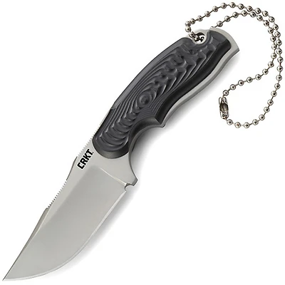 CRKT Civet Fixed Blade Knife Black GFN [2.42 Satin 8Cr13MoV] Bowie 2805