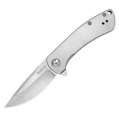 Kershaw Pico Spring Assisted Knife Gray Stainless Steel [2.875" Stonewash 8Cr13MoV] 3470