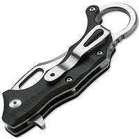 Boker Plus Wildcat Manual Knife Black G-10 [2.85" Plain Satin] Tanto 01BO772