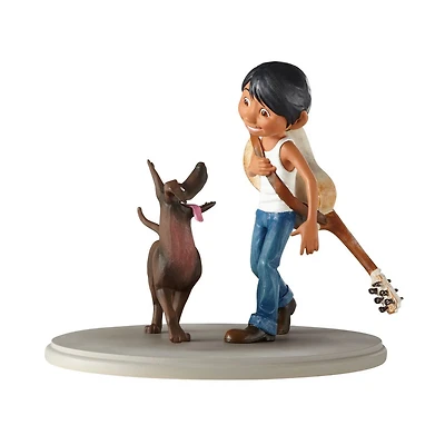 Disney Coco Miguel and Dante Statue
